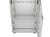 Lanberg Szafa instalacyjna rack stojąca 19 cali 22U 600x600 drzwi przeszklone LCD (Flat pack) szara