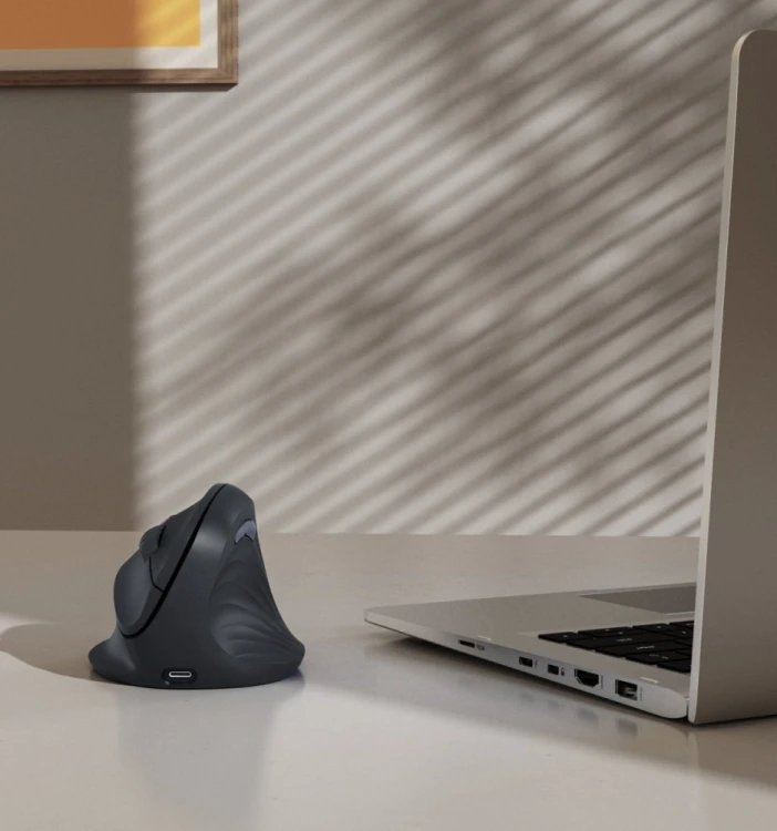Hama Mysz ergonomiczna multi device EWM-600 czarna