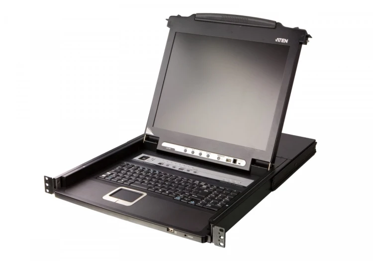 ATEN Konsola KVM LCD 17 8 PORT CL5708M