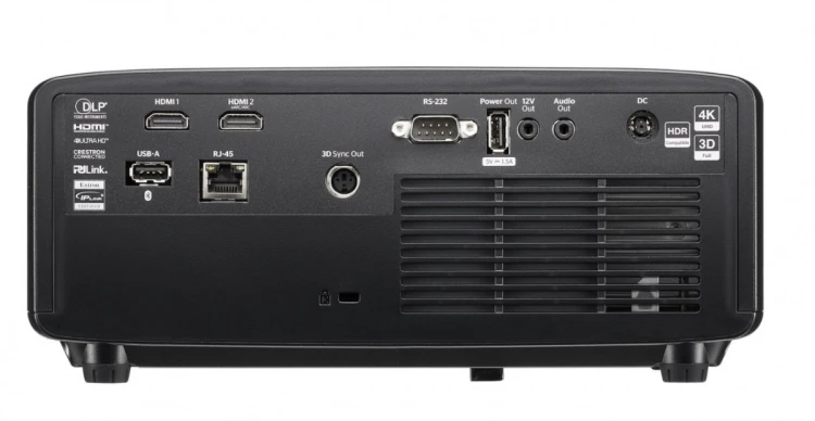 Optoma Projektor UHZ67 4K UHD DLP LASER 4300 16X9 500 000:1 HDMI Czarny