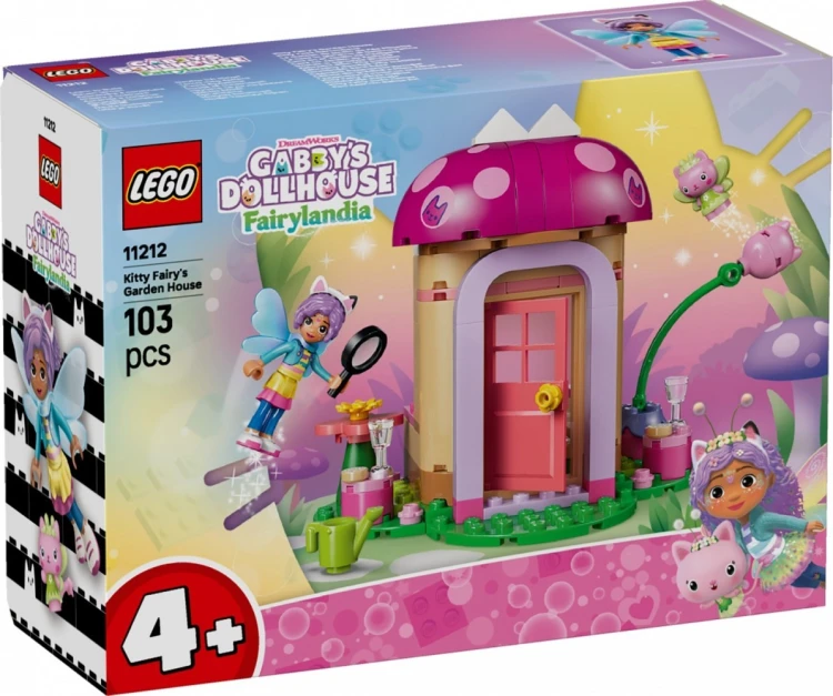 LEGO Klocki Koci Domek Gabi 11212 Domek w ogrodzie Wróżkici