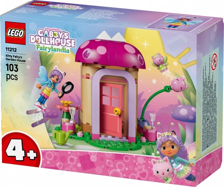 LEGO Klocki Koci Domek Gabi 11212 Domek w ogrodzie Wróżkici