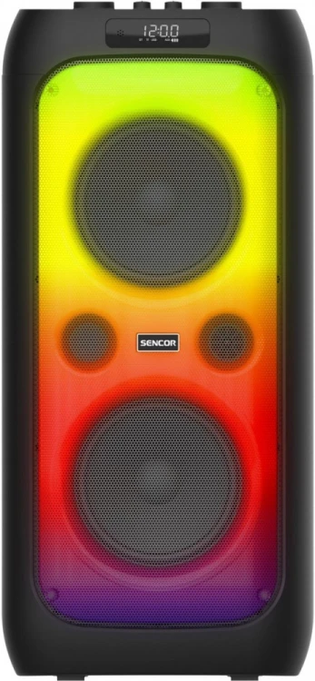 Sencor Głośnik imprezowy Partycon WAVE Moc 100W, IPX4, TWS, LED, MIC