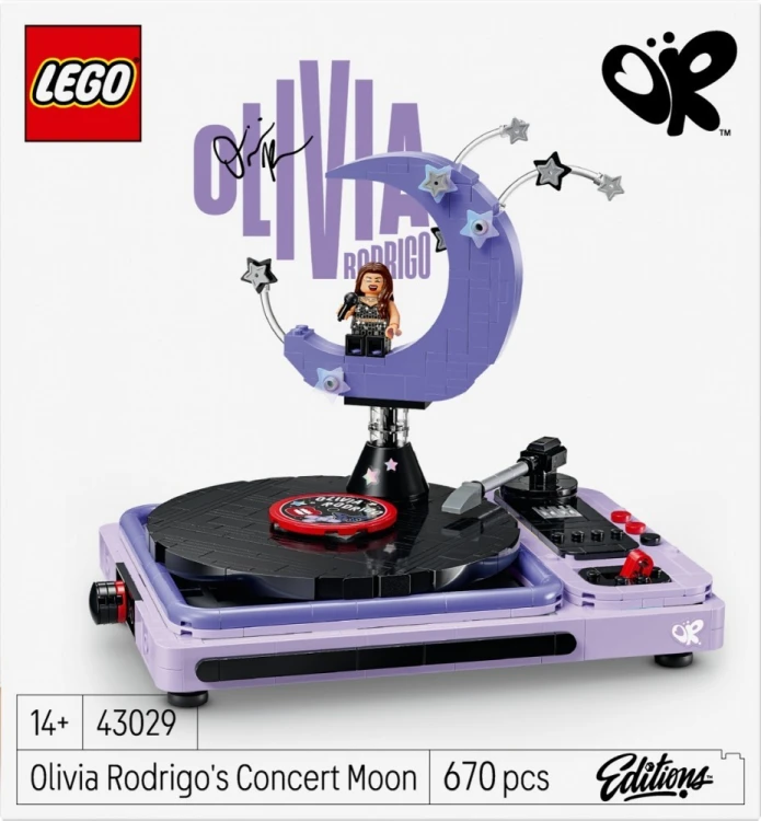 LEGO Klocki Editions Music 43029 Księżyc z koncertu Olivii Rodrigo