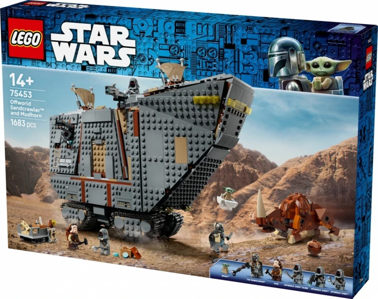 LEGO Klocki Star Wars 75453 Piaskoczołg wędrownych Jawów i bagnorożec