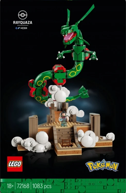 LEGO Klocki Pokemon 72168 Rayquaza