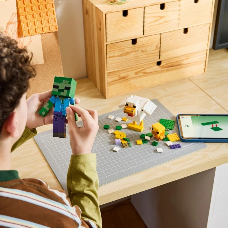 LEGO Klocki Minecraft 21582 Kurzy jeździec