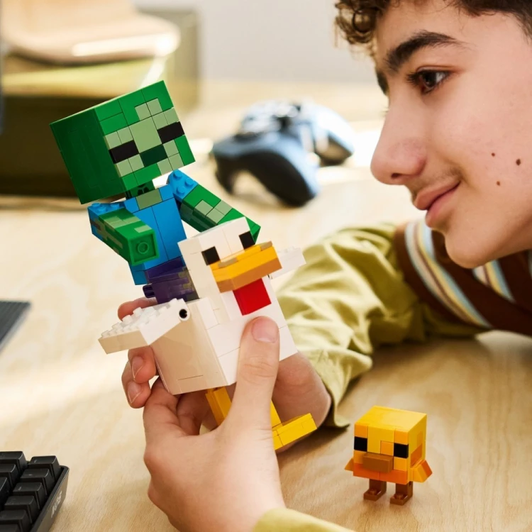 LEGO Klocki Minecraft 21582 Kurzy jeździec