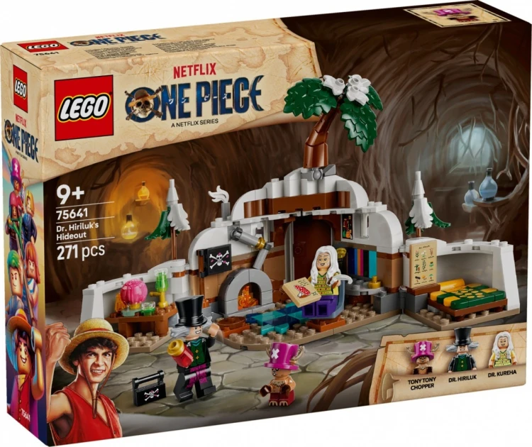 LEGO Klocki One Piece 75641 Kryjówka doktora Hiluluka