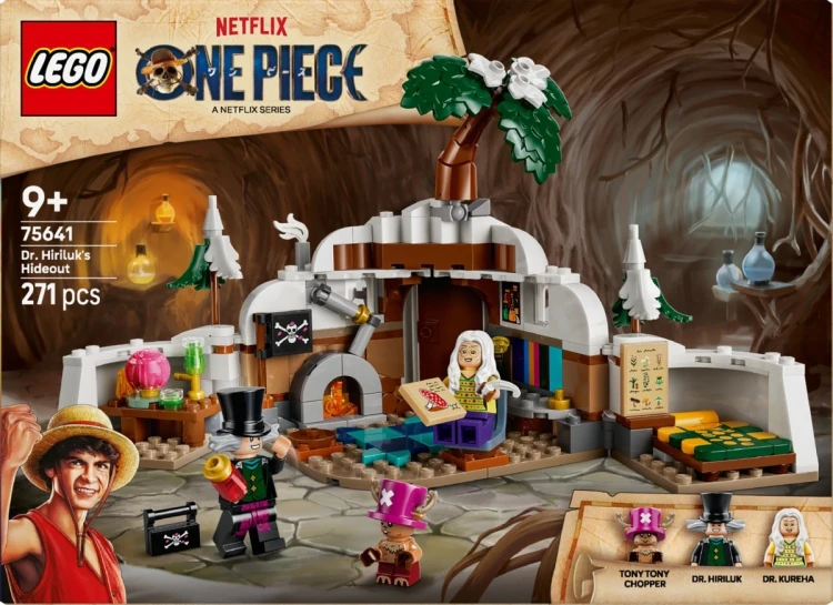 LEGO Klocki One Piece 75641 Kryjówka doktora Hiluluka