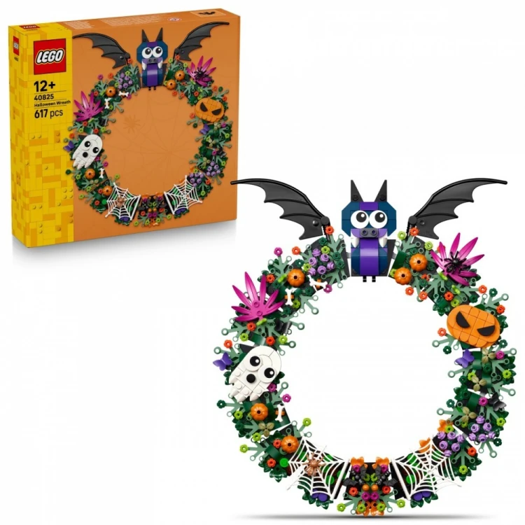 LEGO Klocki Iconic 40825 Wieniec na Halloween