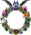 LEGO Klocki Iconic 40825 Wieniec na Halloween