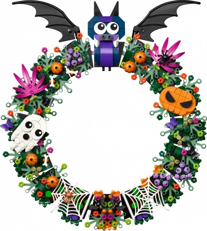 LEGO Klocki Iconic 40825 Wieniec na Halloween