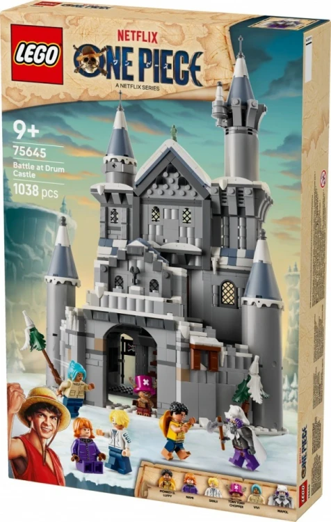 LEGO Klocki One Piece 75645 Bitwa pod zamkiem Drum