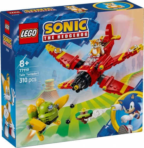 LEGO Klocki Sonic 77119 Tails i Tornado-1