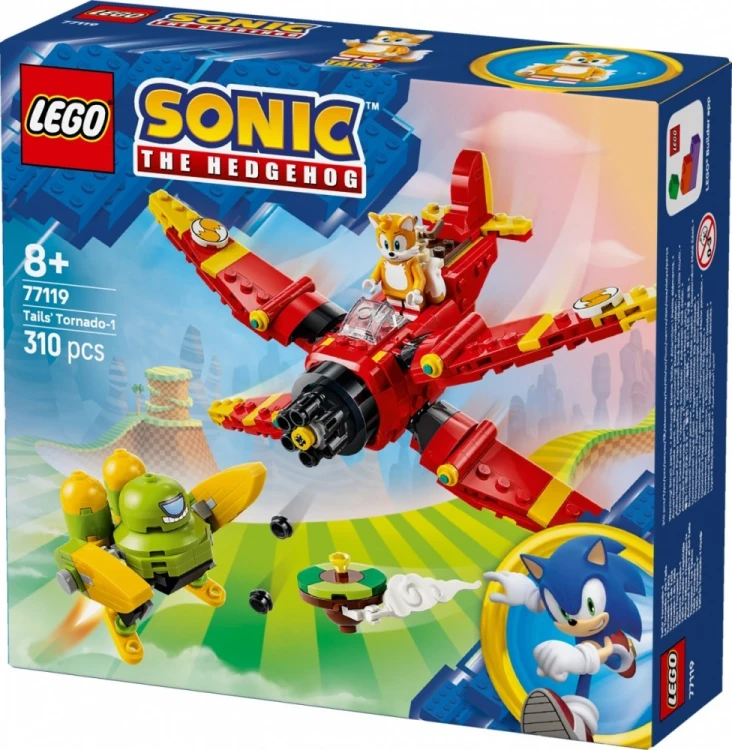 LEGO Klocki Sonic 77119 Tails i Tornado-1