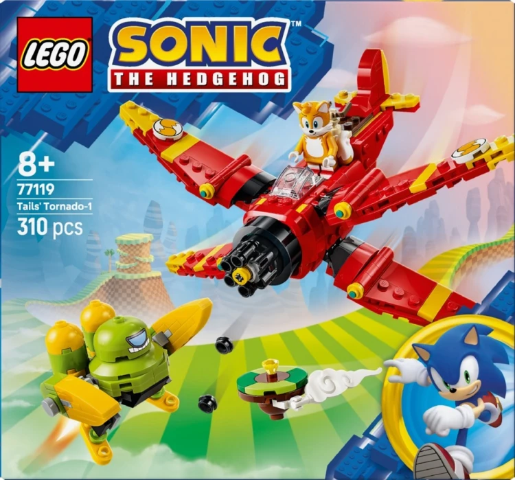 LEGO Klocki Sonic 77119 Tails i Tornado-1