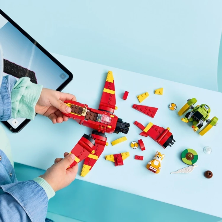 LEGO Klocki Sonic 77119 Tails i Tornado-1