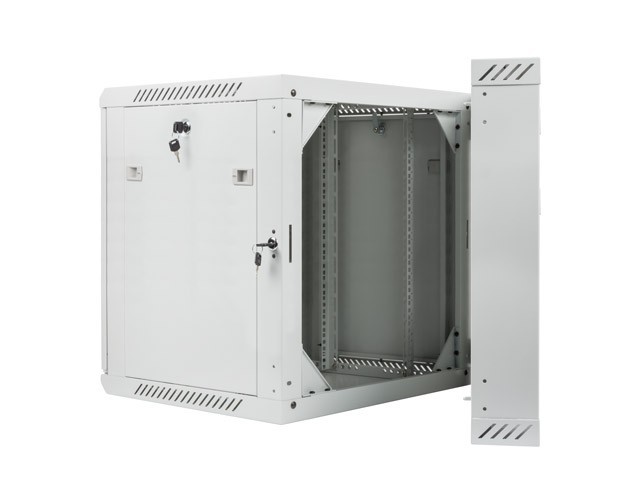 Lanberg Szafa instalacyjna wisząca dwusekcyjna 19'' 12U 600X600mm szara