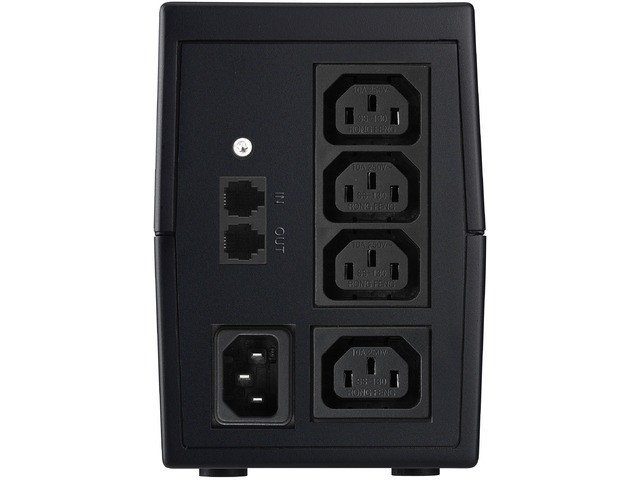 PowerWalker Zasilacz awaryjny Line-Interactive 850VA 4x IEC C13 Out, RJ11 In/Out, USB