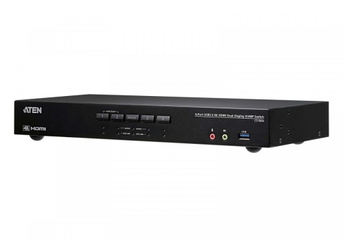 ATEN Przełącznik 4-Port USB3.0 4K HDMI Dual Display KVMP Switch
