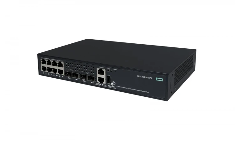 Hewlett Packard Enterprise Przełącznik NW CW 2150 8G PoE+ 2F 2P 125W      S6X57A