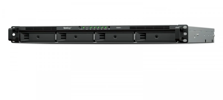 Synology Serwer NAS RS826+ 4x0HDD Ryzen V1500B 4GB 4x1GbE 3Y