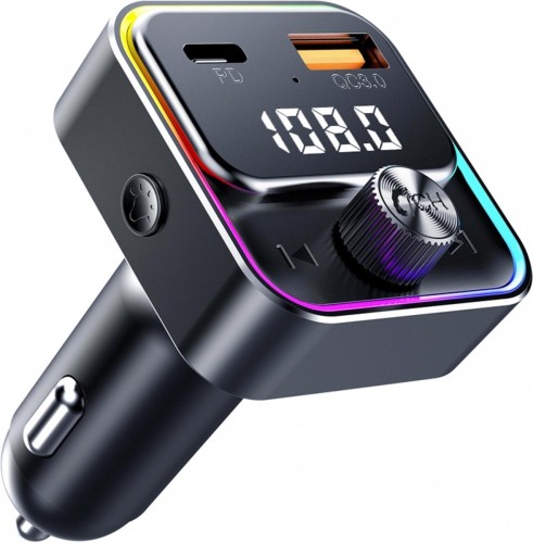 Sencor Transmiter FM SWM 3000 Modulator Bluetooth, USB A+C, MP3, PD, QC 3.0, Siri