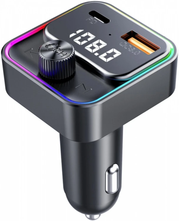 Sencor Transmiter FM SWM 3000 Modulator Bluetooth, USB A+C, MP3, PD, QC 3.0, Siri