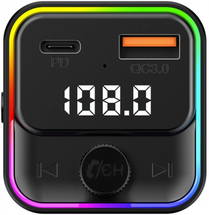 Sencor Transmiter FM SWM 3000 Modulator Bluetooth, USB A+C, MP3, PD, QC 3.0, Siri