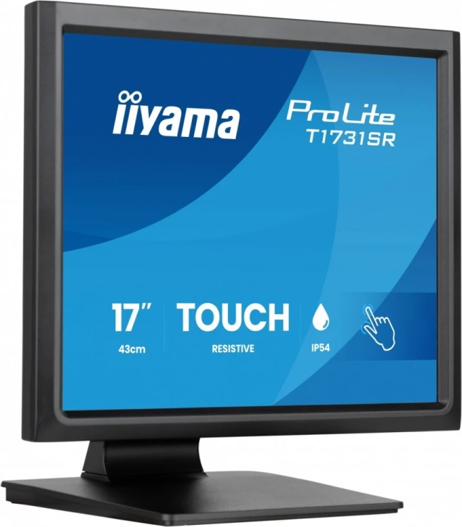 IIYAMA Monitor  17 cali ProLite T1731SR-B2S TN,RESISTIVE,HDMI,DP,VGA,250cd,1000:1,  5ms