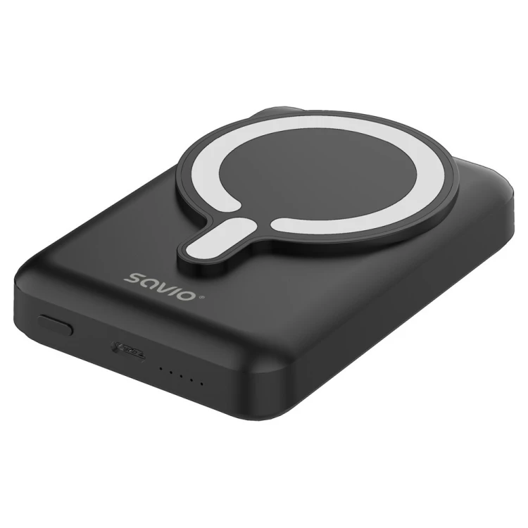 Savio Power bank BA-12 10000 mah czarny