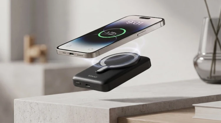 Savio Power bank BA-12 10000 mah czarny