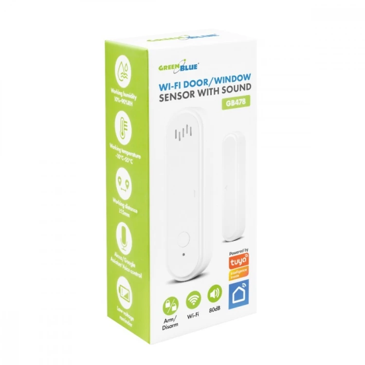 GreenBlue Bezprzewodowy czujnik otwarcia GB478