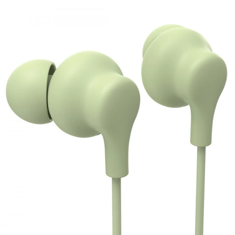 Hama Słuchawki dokanałowe curly usb-c zielone