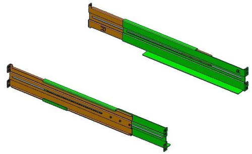 PowerWalker Zestaw szyn montażowych do szaf 19 dla UPS VI R1U