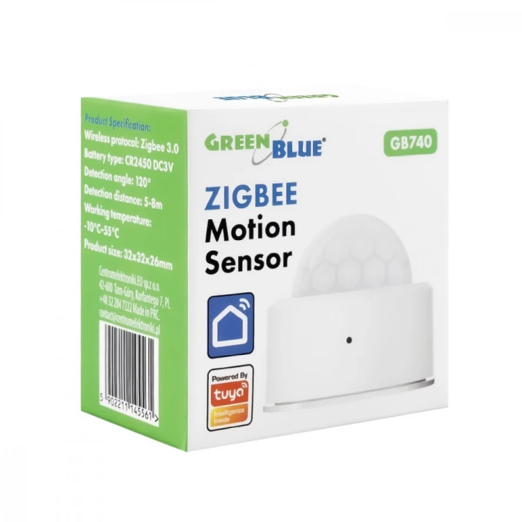 GreenBlue Czujnik ruchu Zigbee Tuya GB740