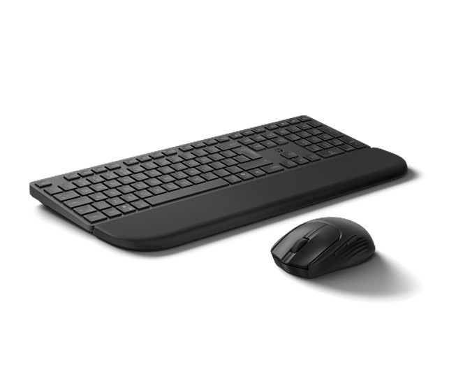 HP Inc. Zestaw klawiatura + mysz Multi-Device Dual-Mode z podpórką pod nadgarstki BD5F3AA#ABB