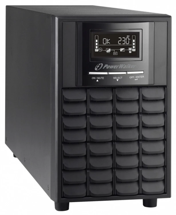 PowerWalker Zasilacz UPS Line-Interactive 1500VA CW FR 3X PL 230V, USB, RRS-232, LCD, EPO
