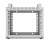 Lanberg Szafa open rack 10'' 4U 280x300 szary    OR10-2304-S