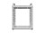 Lanberg Szafka open rack 10 cali 6U 280x300 szary OR10-2306-S