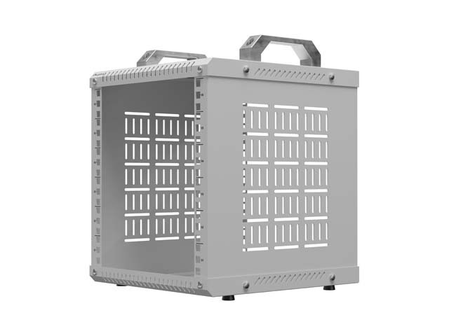 Lanberg Szafka open rack 10 cali 6U 280x300 szary OR10-2306-S