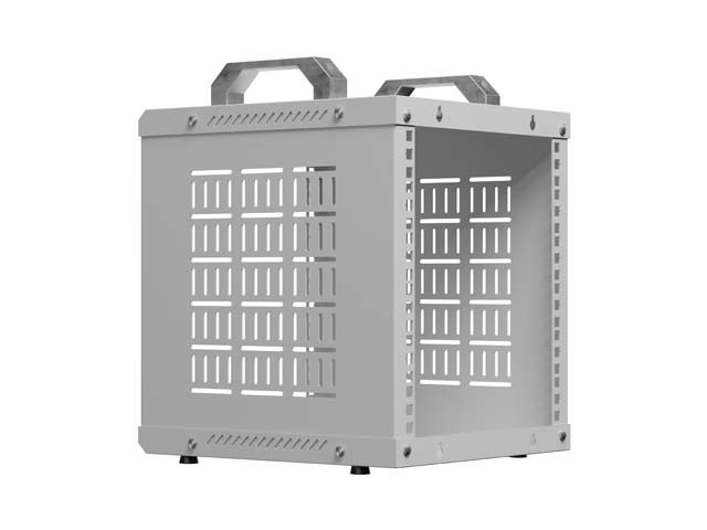 Lanberg Szafka open rack 10 cali 6U 280x300 szary OR10-2306-S