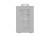 Lanberg Szafa open rack 10 cali 9U 280x300 szary OR10-2309-S