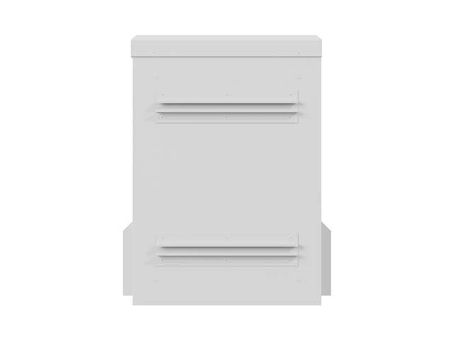 Lanberg Szafa rack wisząca 10 cali hermetyczna IP55 montaż na ścianie/słupie340x250x500 szara (złożona)