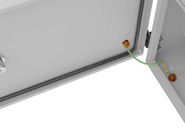 Lanberg Szafa rack wisząca 10 cali hermetyczna IP55 montaż na ścianie/słupie340x250x500 szara (złożona)