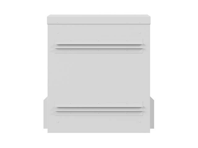 Lanberg Szafa rack wisząca 10 cali hermetyczna IP55 montaż na ścianie/słupie 420x300x500mm szara (złożona)