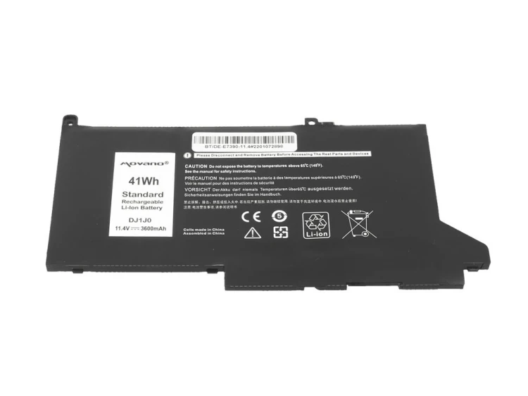 Movano Bateria MYJ96 do Dell Latitude E7390, E7490 - 11.4v - 3600 mAh (41 Wh)