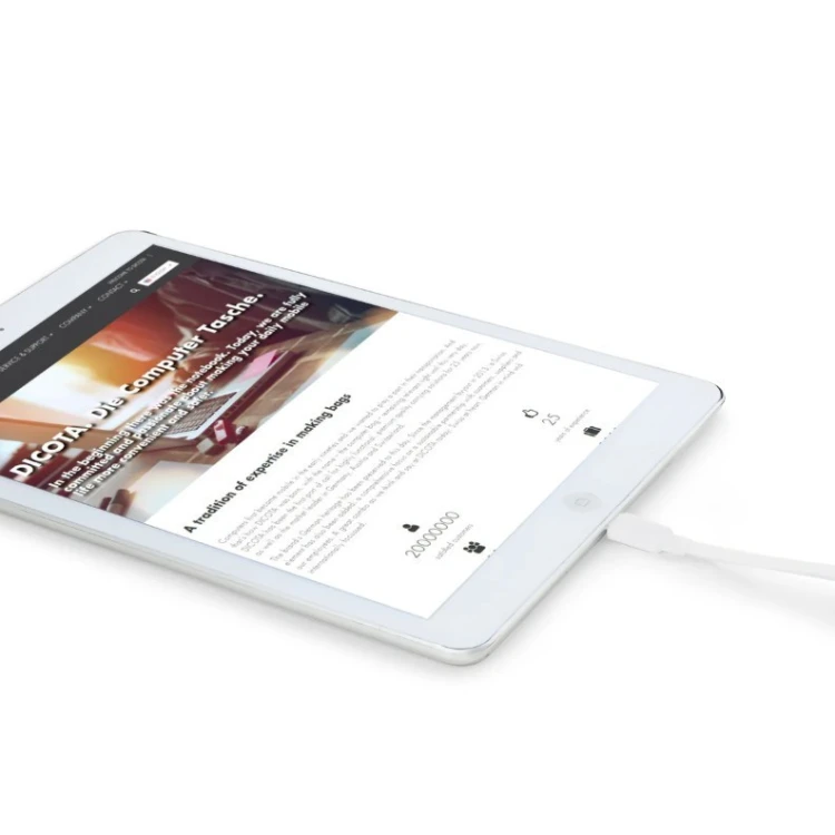 DICOTA Ładowarka GaN 45W 2xUSB-C biała