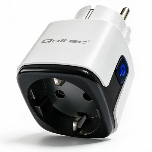 Qoltec Inteligentne gniazdko Wi-Fi 16A | timer | watomierz | Tuya